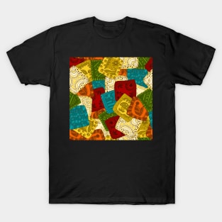 Abstract background.  patchwork pattern T-Shirt